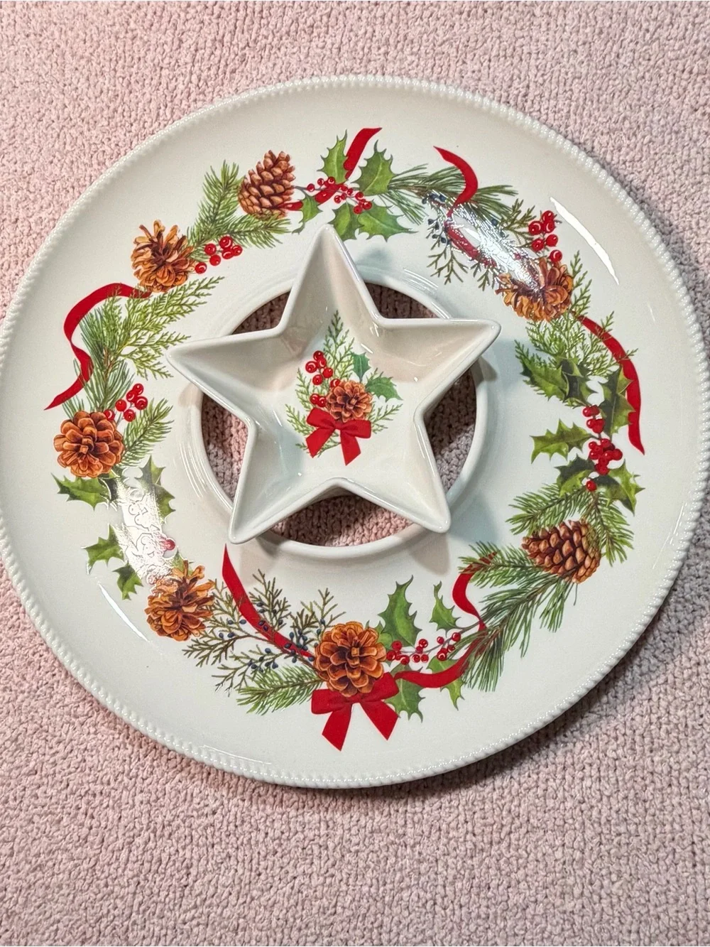 Princess House Brown Cork Storage Square - Natural Organizer Tile